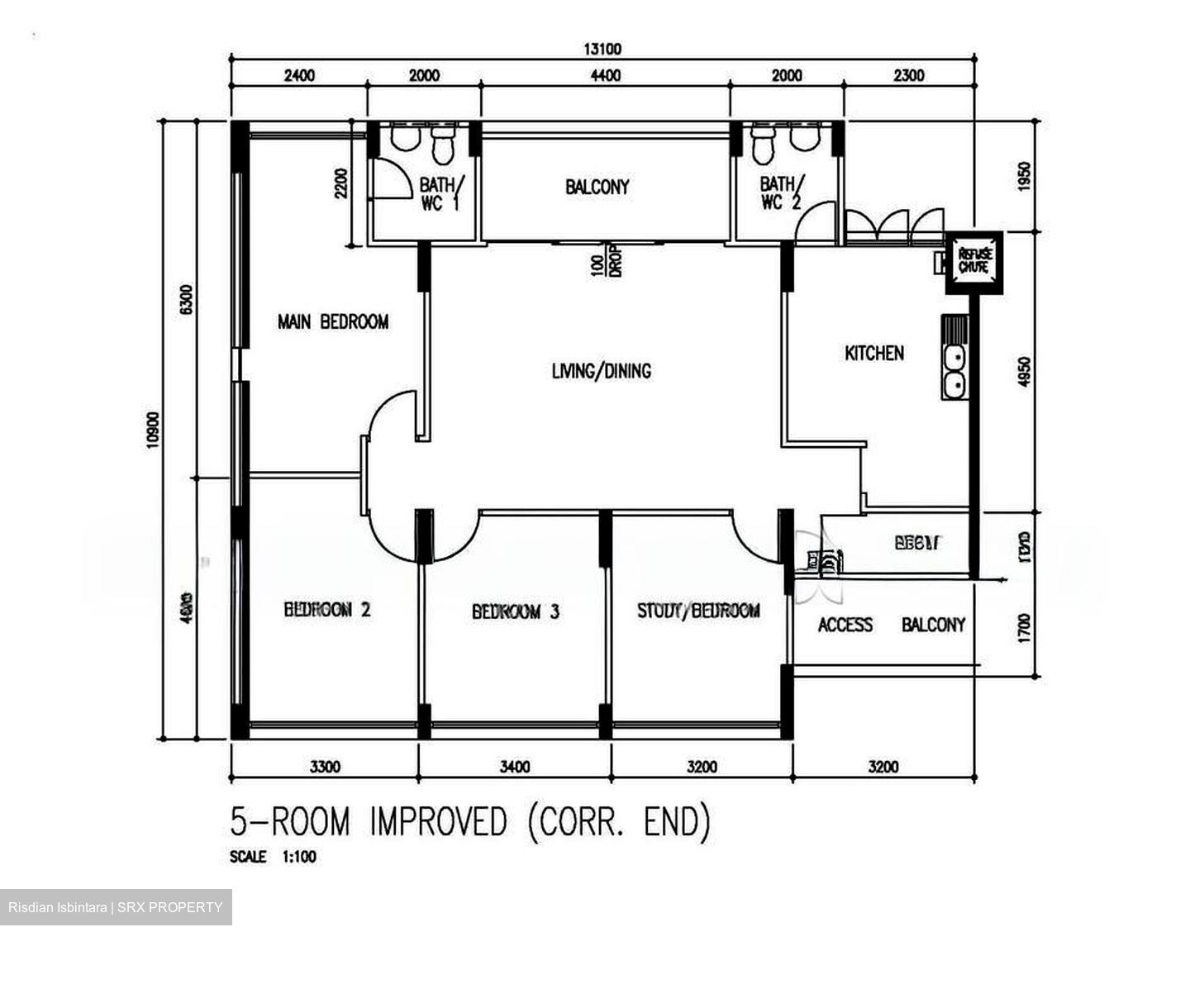 Blk 861 Tampines Parkview (Tampines), HDB 5 Rooms #588576561